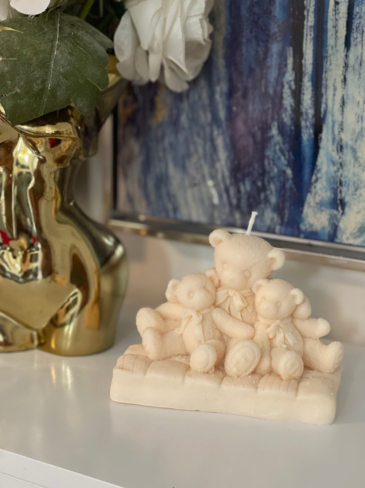 A Beary love Candle