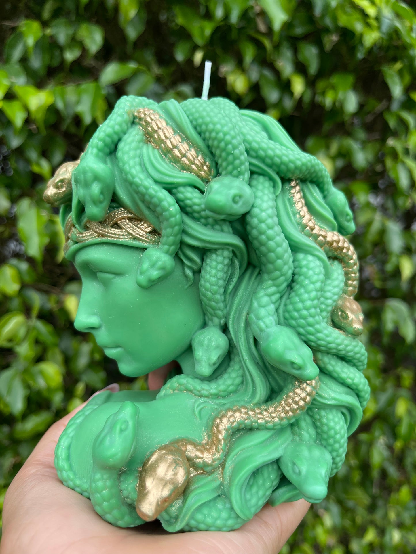 Medusa 3D Head Candle
