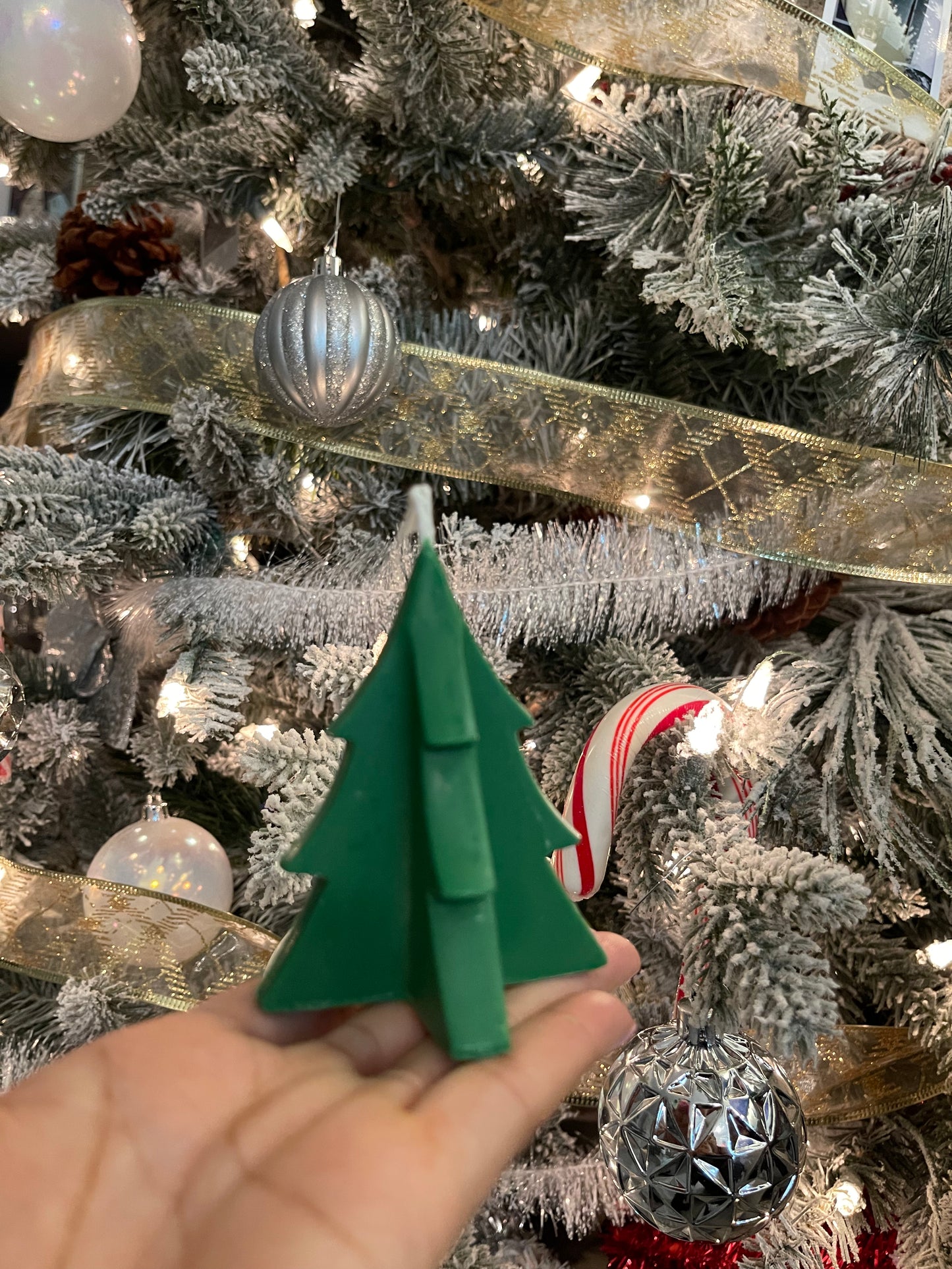 Mini Christmas Tree Candle