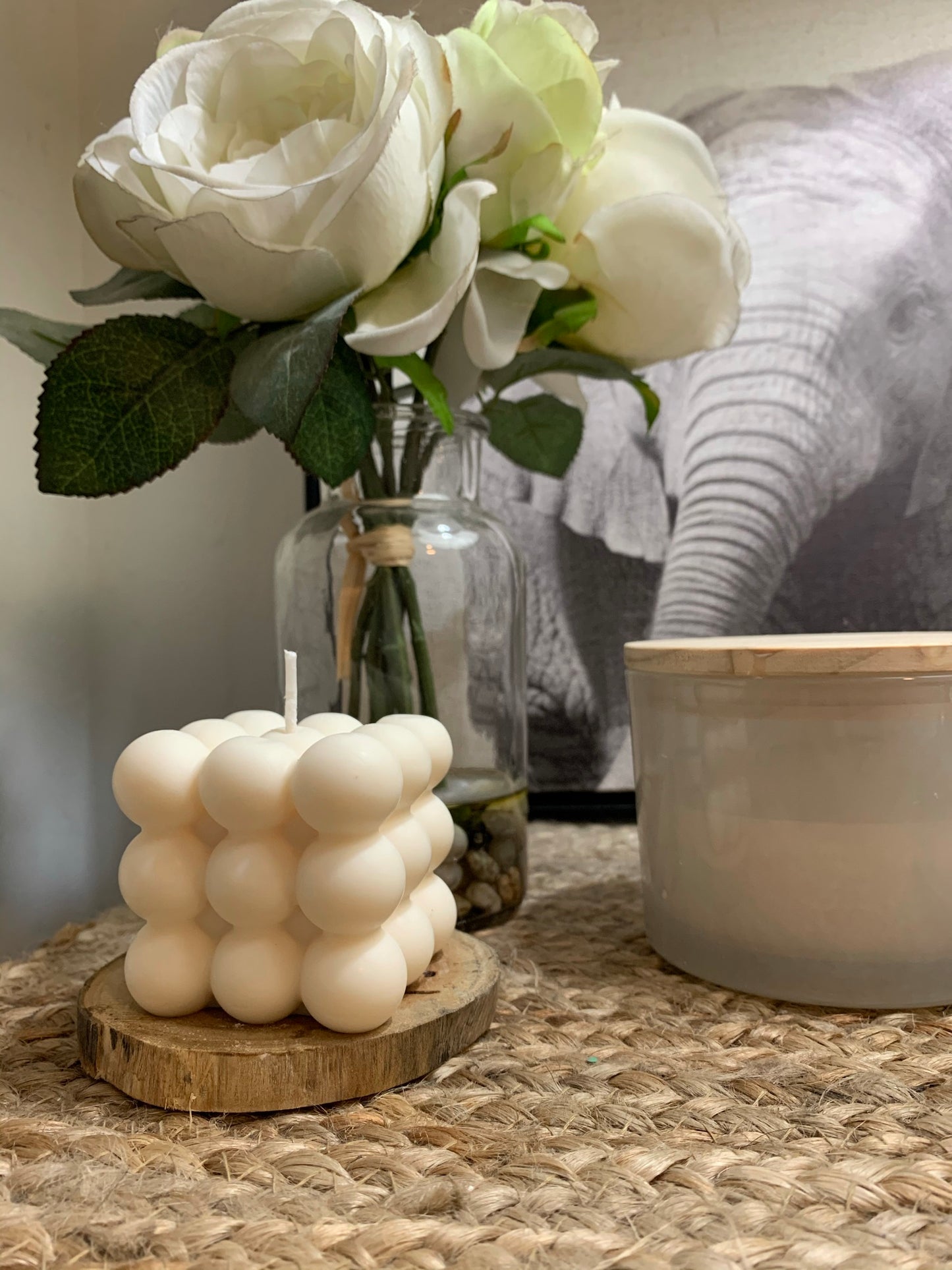 Cube/Bubble Candles