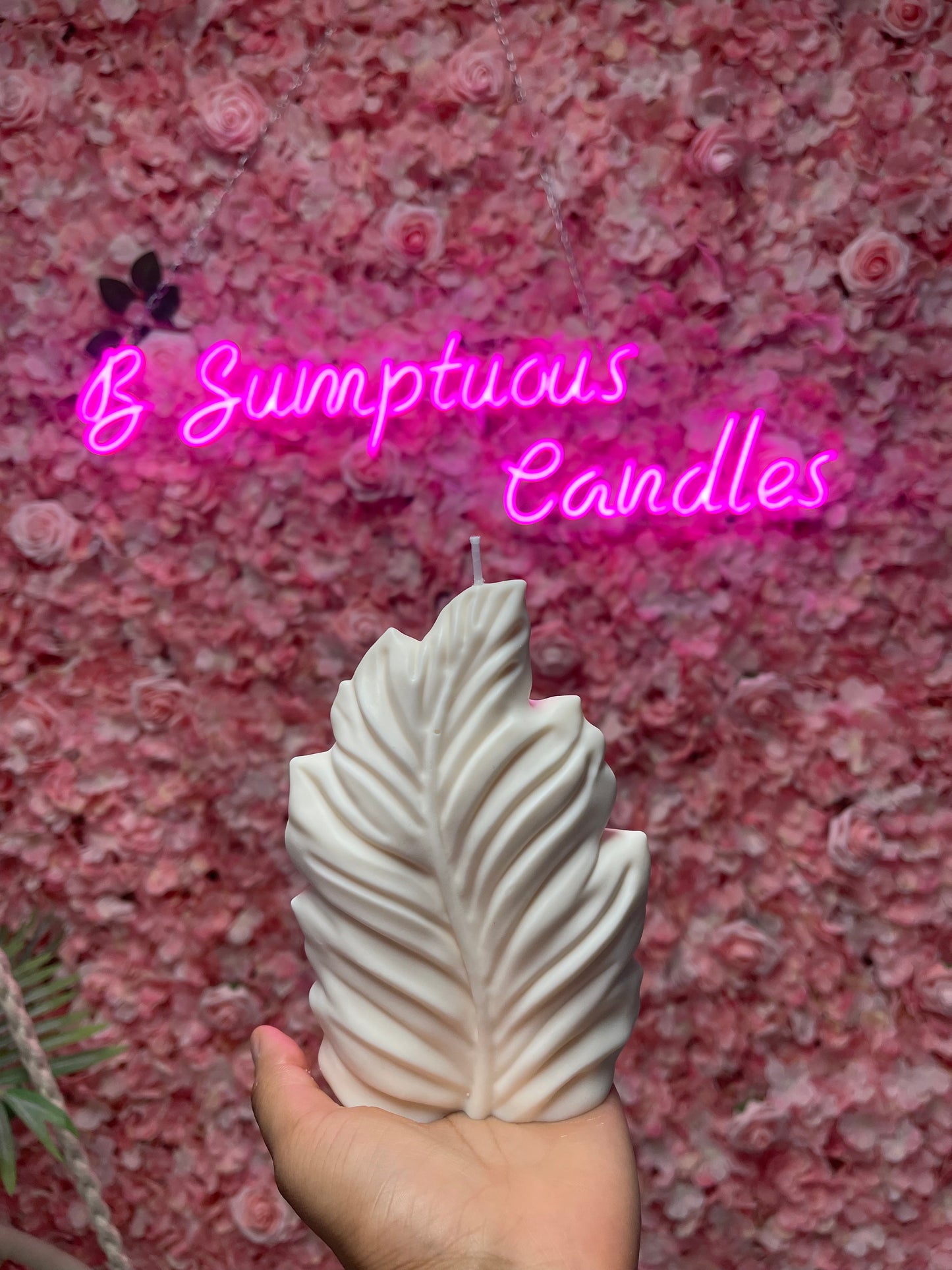 Palm leaf Candle