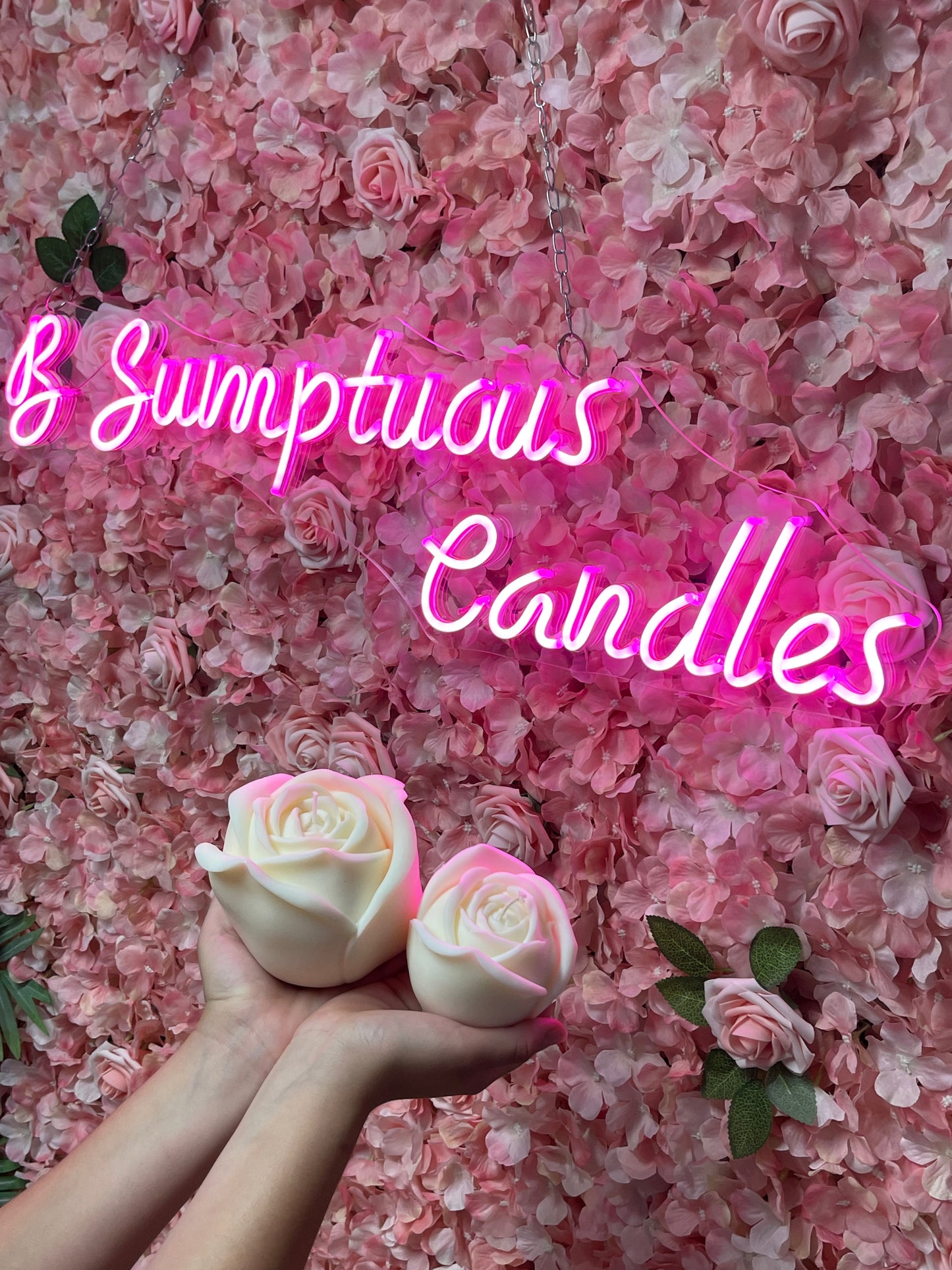 Rose Candle