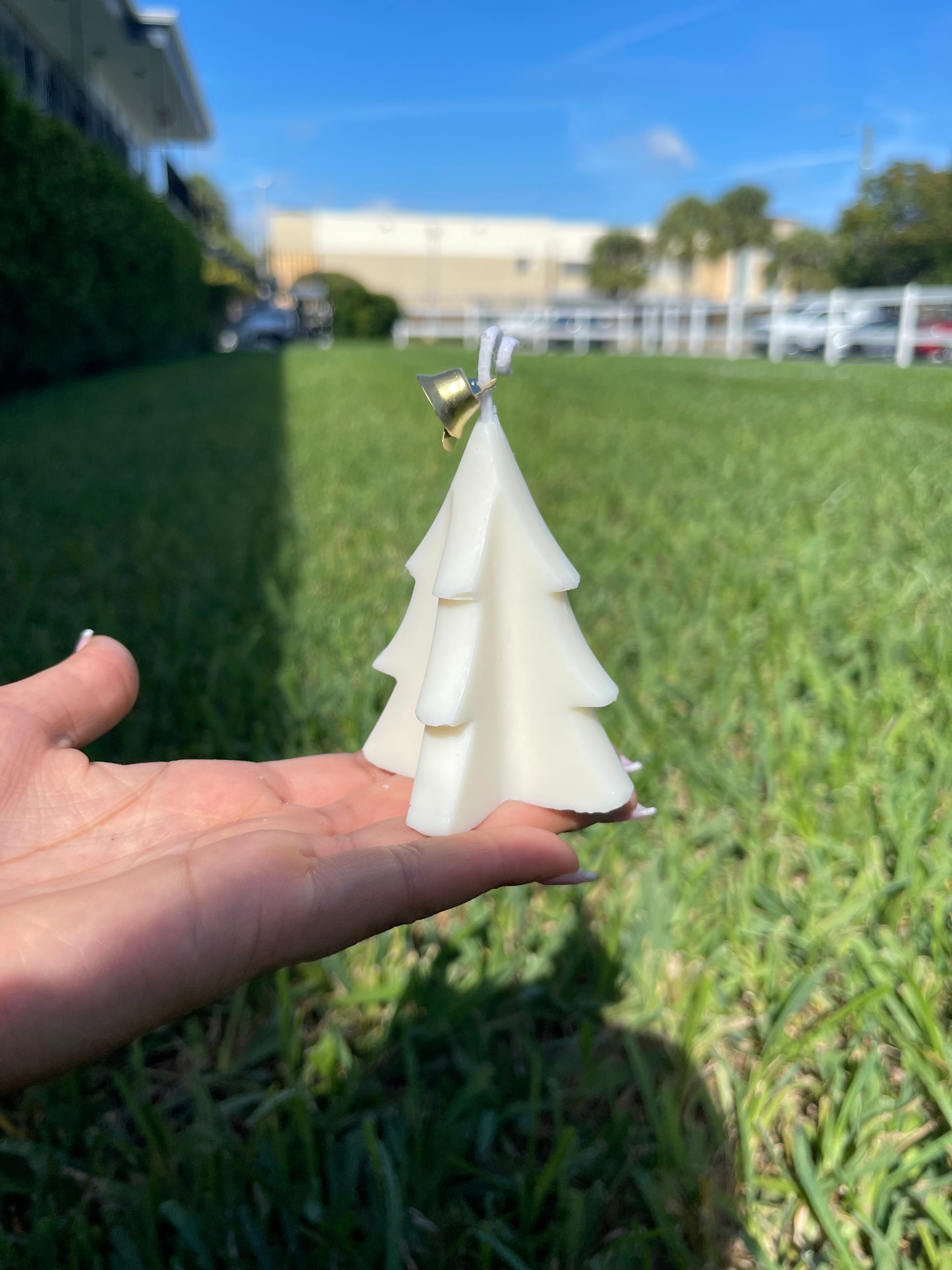 Mini Christmas Tree Candle