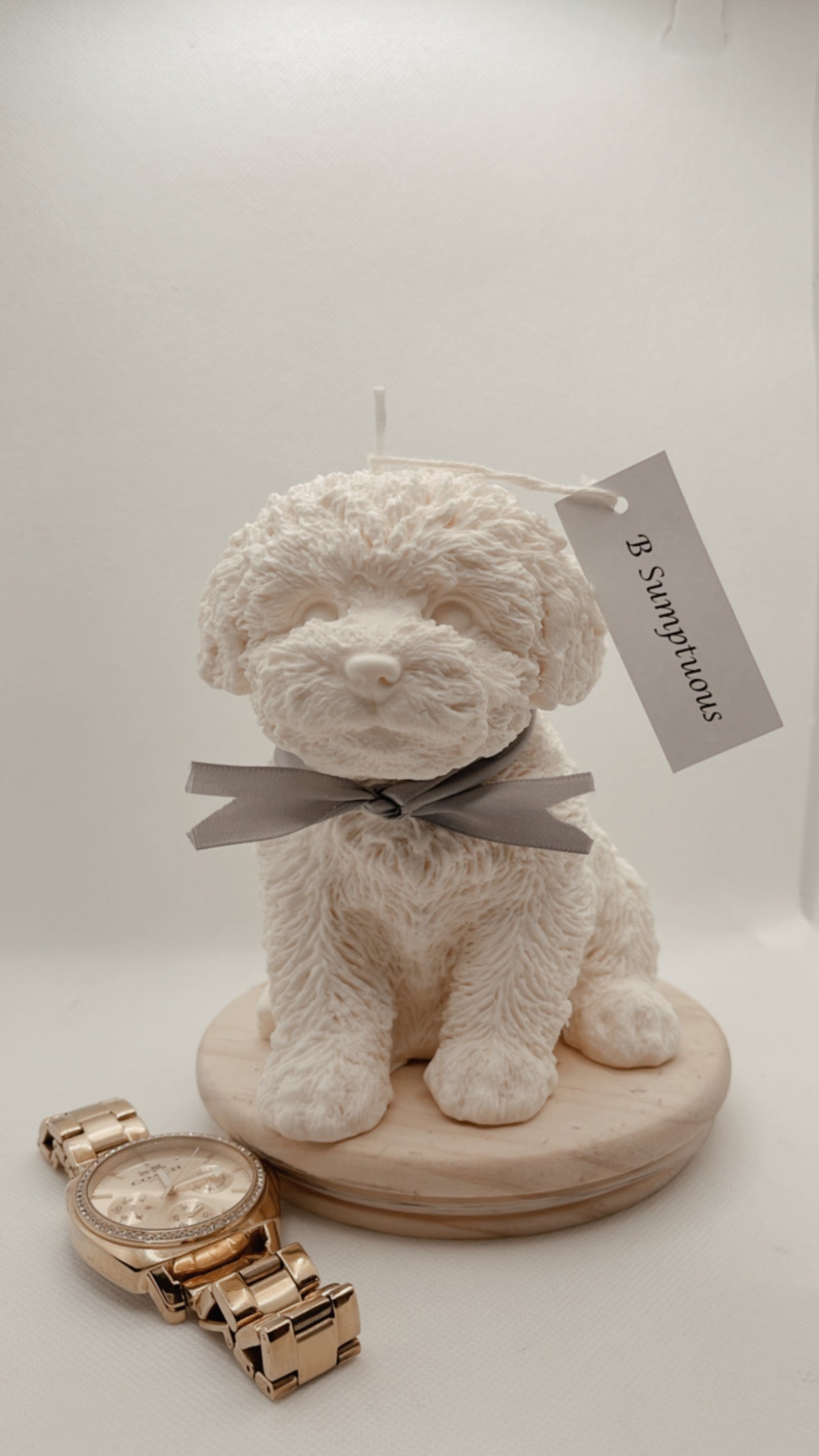 Cute Puppy Candle