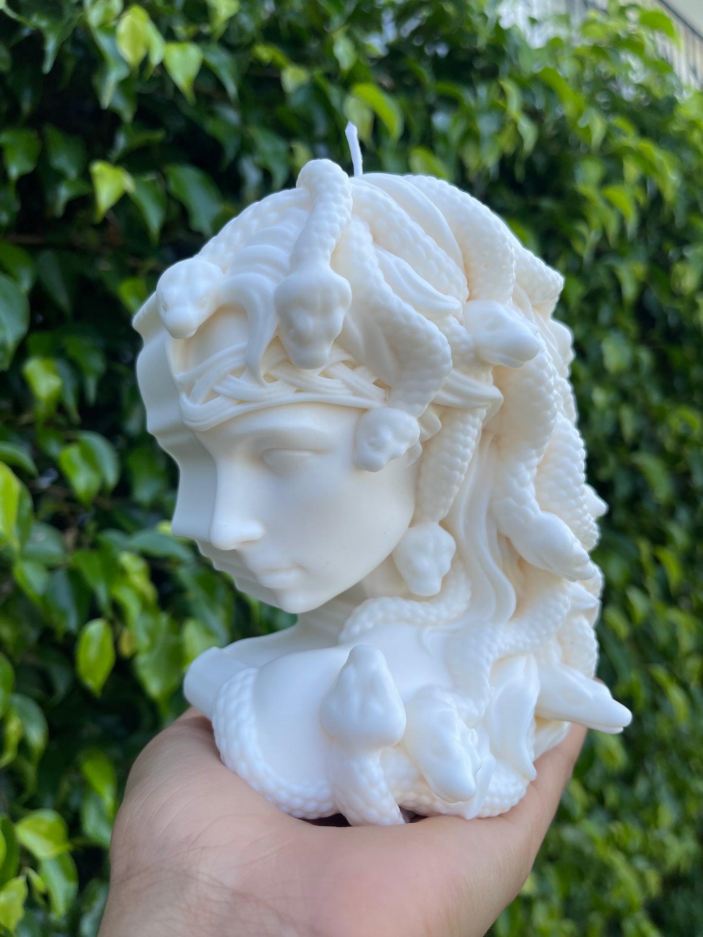 Medusa 3D Head Candle