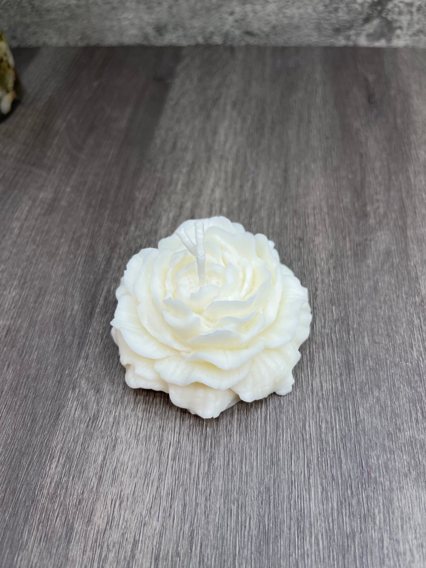 Peony Flower Candle
