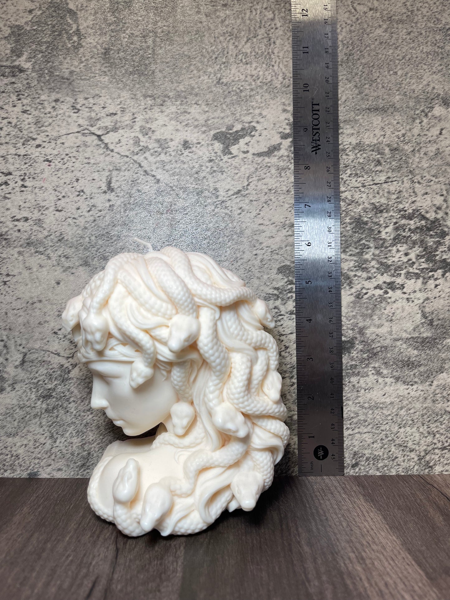Medusa 3D Head Candle