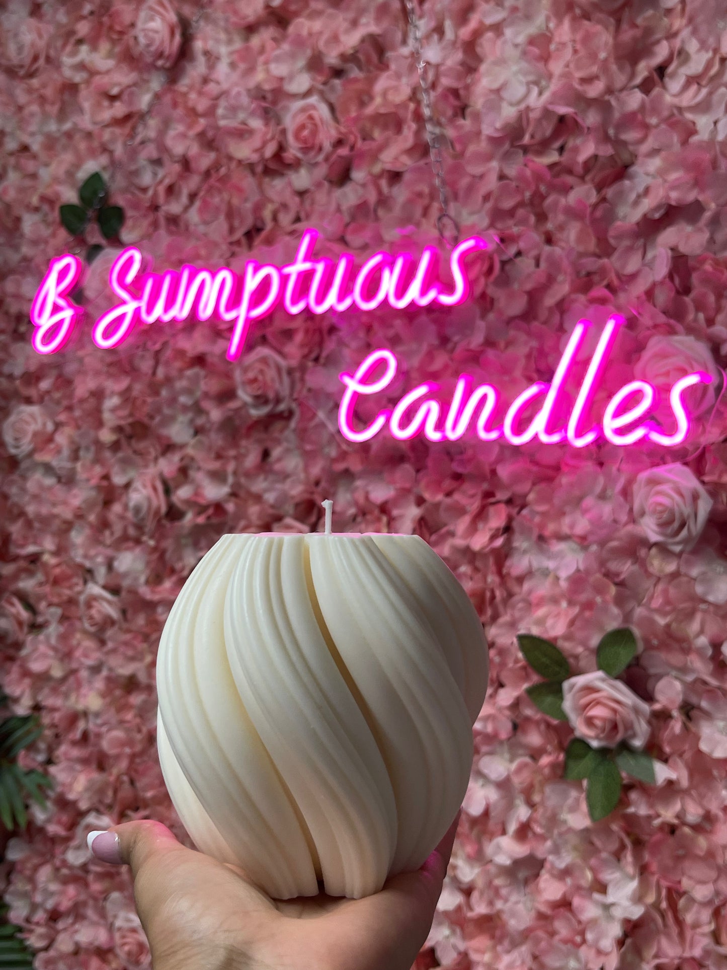 Swirl Candle