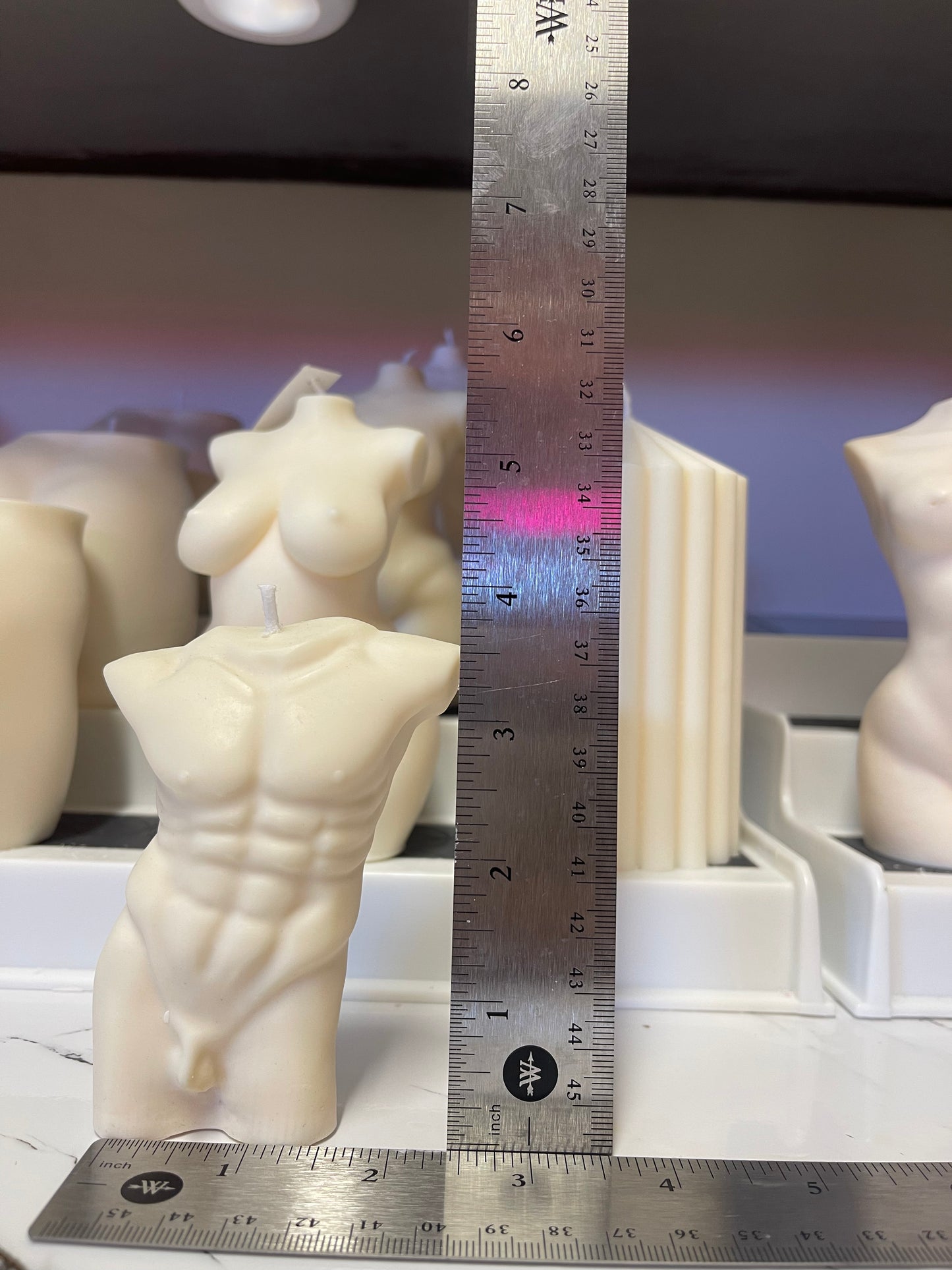 Fit Man Candle