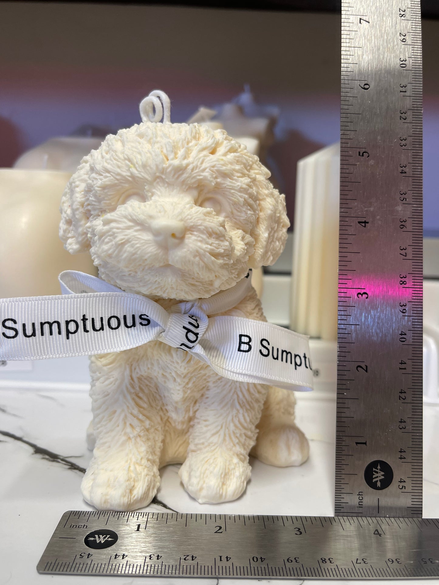 Cute Puppy Candle
