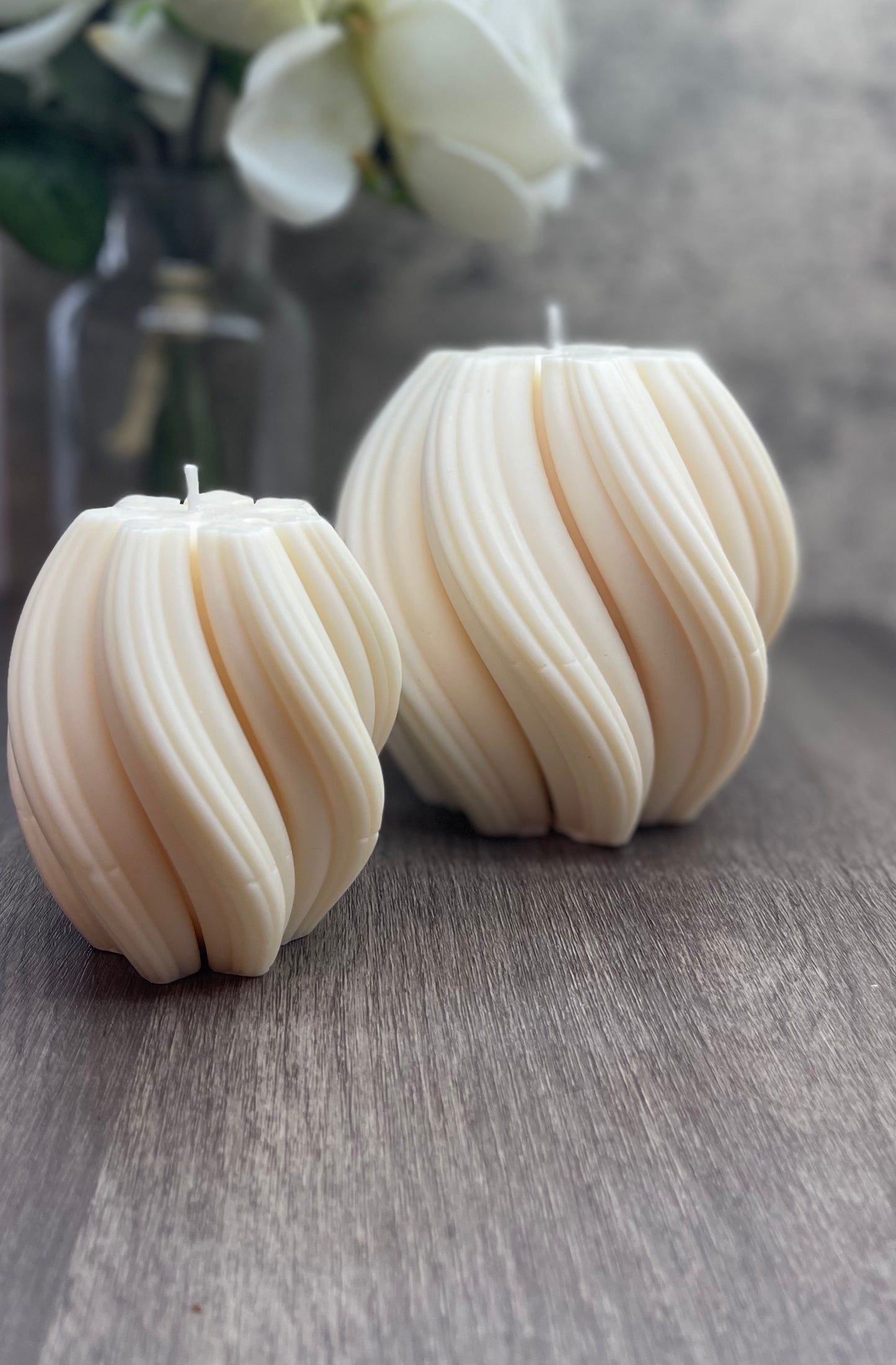 Swirl Candle