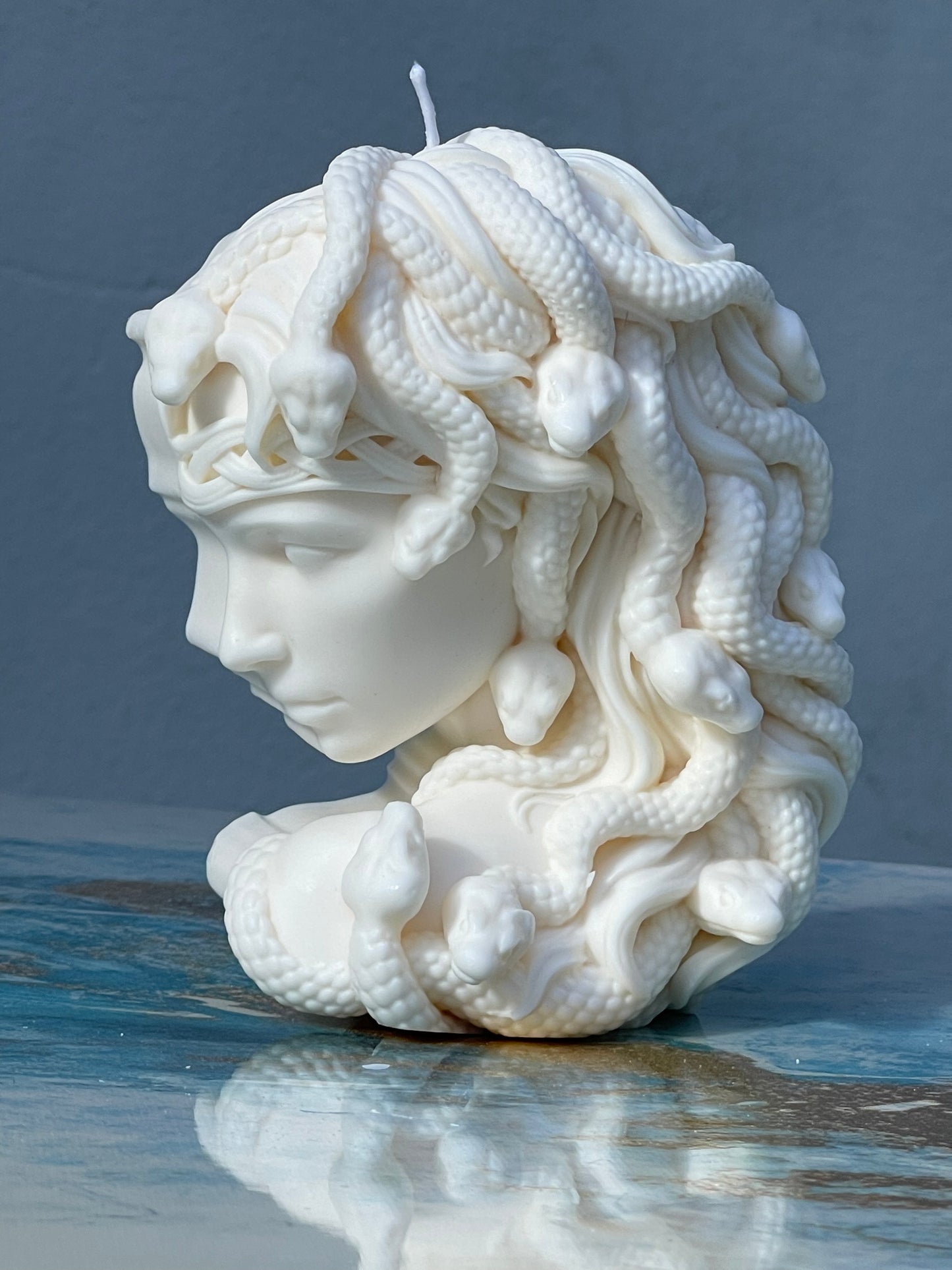 Medusa 3D Head Candle