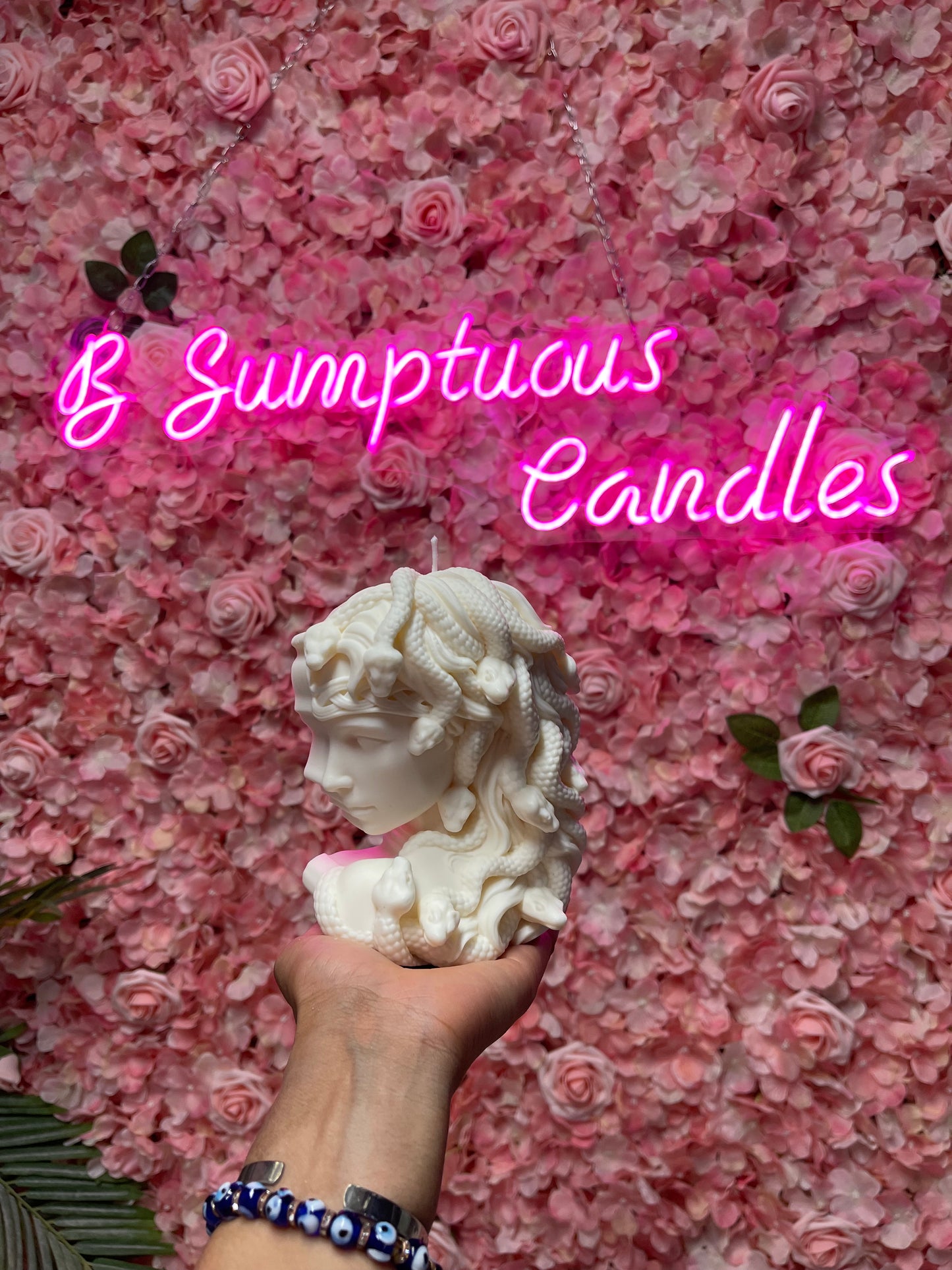 Medusa 3D Head Candle