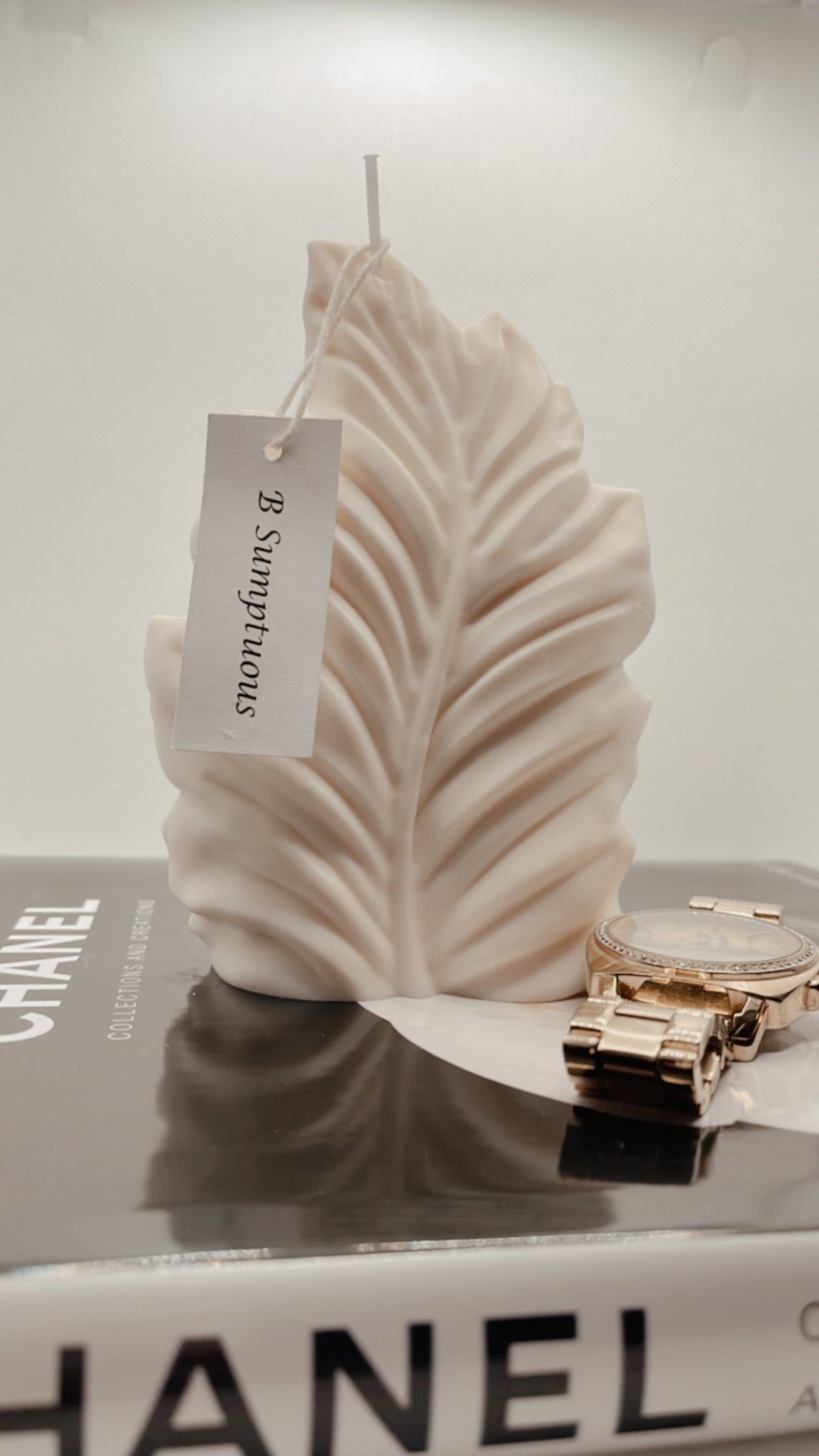 Palm leaf Candle