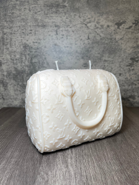 LVT inspired Luxury Purse Candle