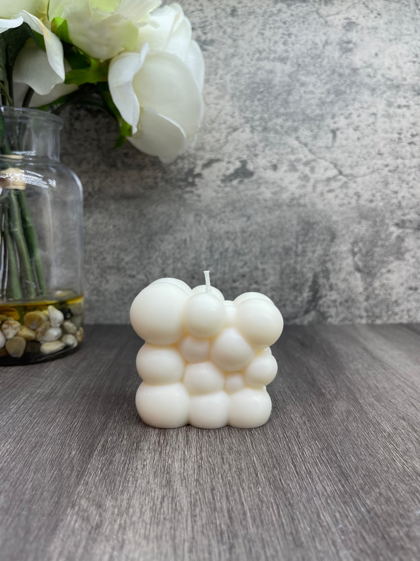 Cube/Bubble Candle